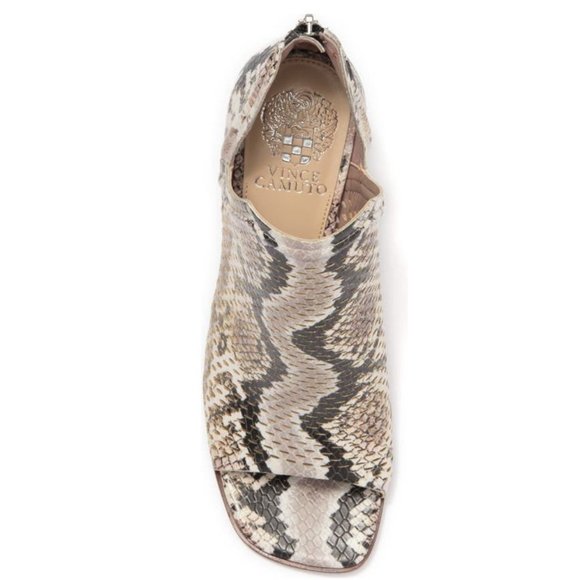 NEW VINCE CAMUTO Katnina Perforated Leather Bootie 8.5 - Picture 4 of 5